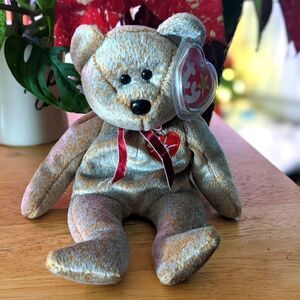 $5 Item! Ty 1999 Signature Bear Beanie Baby